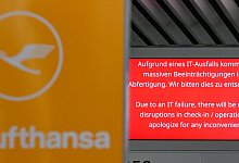 IT-Panne bei Lufthansa - Arne Dedert/dpa