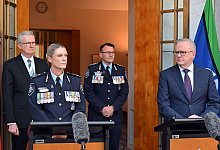 Neue Chefin Bundespolizei Australien - Mick Tsikas/AAP/dpa