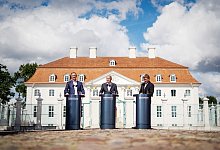 Halbzeit-Klausur auf Schloss Meseberg - Kay Nietfeld/dpa