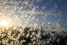 Eiskristalle in Helsinki - Jussi Nukari/Lehtikuva/dpa