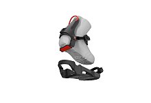 Neuartige Snowboardbindung - Foto: Clew/dpa-tmn