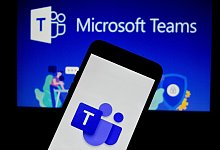 Team-Plattform Microsoft &laquo;Teams&raquo; - Foto: Debarchan Chatterjee/ZUMA Wire/dpa