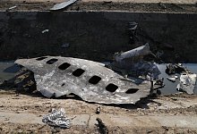 Passagierflugzeug nahe Teheran abgest&uuml;rzt - Foto: Rouzbeh Fouladi/ZUMA Wire/dpa