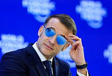 Macrons Sonnenbrille l&ouml;st Hype um Luxusmodell aus - Markus Schreiber/AP/dpa