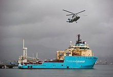 &laquo;Ocean Cleanup&raquo; - Foto: Darryl Dyck/The Canadian Press/AP/dpa
