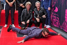 Green Day hat einen Stern auf dem Walk Of Fame in Hollywood - Chris Pizzello/Invision/AP/dpa