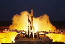 Start von Expedition 61 - Foto: Dmitri Lovetsky/AP