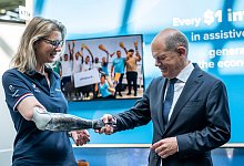 Weltgipfel f&uuml;r Menschen mit Behinderungen - Michael Kappeler/dpa