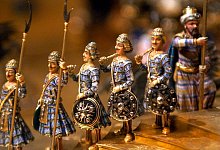 Prunkst&uuml;cke im Gr&uuml;nen Gew&ouml;lbe - Foto: Matthias Hiekel/dpa-Zentralbild/dpa