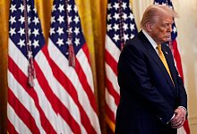 US-Präsident Trump - Julia Demaree Nikhinson/AP/dpa