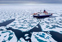 &laquo;Polarstern&raquo; kehrt von Arktis-Expedition zur&uuml;ck - Foto: Steffen Graupner/Alfred-Wegener-Institut/dpa