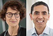 Biontech-Gr&uuml;nder - Foto: Biontech/dpa