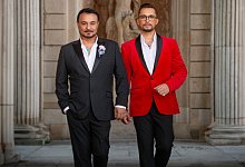 Das Sänger-Duo bestehen aus Toni Di Napoli und Pietro Pato. - Zlatko Gatev