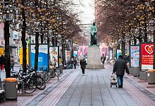 Leere Innenstadt von Hannover - Foto: Julian Stratenschulte/dpa