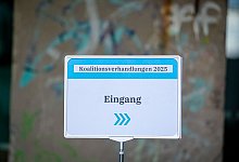 Fortsetzung der Koalitionsverhandlungen von Union und SPD - Kay Nietfeld/dpa