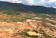 Illegaler Goldabbau im Amazonas - Philipp Znidar/dpa