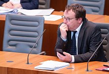 Oliver Krischer (B&uuml;ndnis 90/Die Gr&uuml;nen), Minister f&uuml;r Verkehr, Umwelt und Naturschutz in NRW. - Marius Becker/dpa/Archivbild