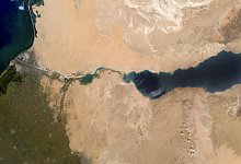 Suezkanal - Fotoreport Nasa/dpa