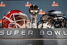 Super Bowl LIX - Pressekonferenz - Maximilian Haupt/dpa