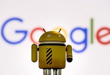 Googles Android - Foto: Franziska Gabbert/dpa-tmn