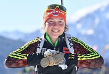 Laura Dahlmeier - picture alliance / Martin Schutt/dpa-Zentralbild/dpa