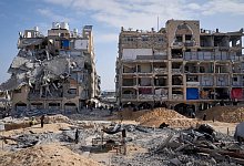 Nahostkonflikt - Grabungsarbeiten in Chan Junis - Abdel Kareem Hana/AP/dpa