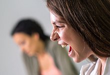 Eine Frau schreit. - Klaus-Dietmar Gabbert/dpa-tmn/dpa