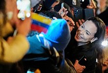 Friedensnobelpreis 2025 - Lise &Aring;serud/NTB Scanpix/AP/dpa