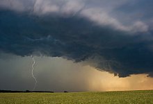 Gewitterwolken am Himmel - Patrick Pleul/dpa/dpa-tmn
