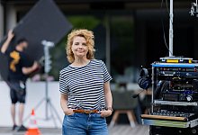 Annette Frier mag einiges an den Wechseljahren - Rolf Vennenbernd/dpa