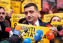 Präsidentschaftswahlen in Rumänien - Andreea Alexandru/AP/dpa