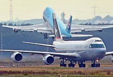 Frankfurter Flughafen - Foto: Boris Roessler/dpa