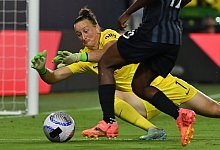 Almuth Schult bei Kansas City Current - Peter Aiken/Imagn Images/dpa