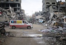 Krankenwagen - Mohammed Alaswad/APA Images via ZUMA Press Wire/dpa