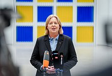 Bundesozialministerin Bas zum Rentenpaket - Kay Nietfeld/dpa