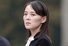 Kim Yo Jong, die Schwester von Nordkoreas Machthaber Kim Jong Un. - Jorge Silva/Pool Reuters via AP/dpa