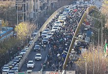 Proteste in Teheran - -/Fars News Agency/AP/dpa