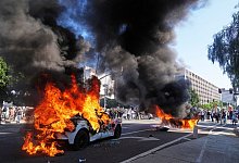 Proteste gegen Aktion von US-Bundeseinwanderungsbehörde - Jae C. Hong/AP/dpa