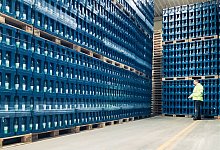 SL Hochreallager - Bildrechte: Staatlich Bad Meinberger Mineralbrunnen