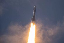 Neue europäische Trägerrakete Ariane 6 gestartet - M. Pédoussaut/ESA/dpa
