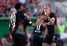 Hallescher FC - FC St. Pauli - Hendrik Schmidt/dpa