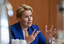 Franziska Giffey - Jens Kalaene/dpa