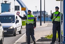 Bundespolizei an der deutsch-polnischen Grenze - Patrick Pleul/dpa