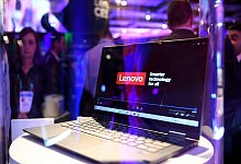 Lenovo auf Technik-Messe CES - Foto: Wu Xiaoling/XinHua/dpa