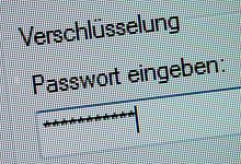 Passwort-Eingabe - Foto: Andrea Warnecke
