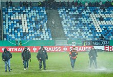 1. FC Saarbr&uuml;cken - Bor. M&ouml;nchengladbach - Uwe Anspach/dpa