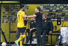 Terzic und Haller - Bernd Thissen/dpa