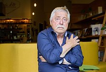 Interview mit Wolf Biermann - Georg Wendt/dpa