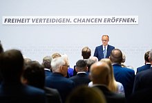 Kleiner CDU-Parteitag - Christoph Soeder/dpa