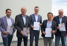 Unterzeichnung Vorvertrag Ärztehaus - Stadt Lage